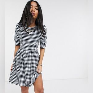 Mini Gingham Dress